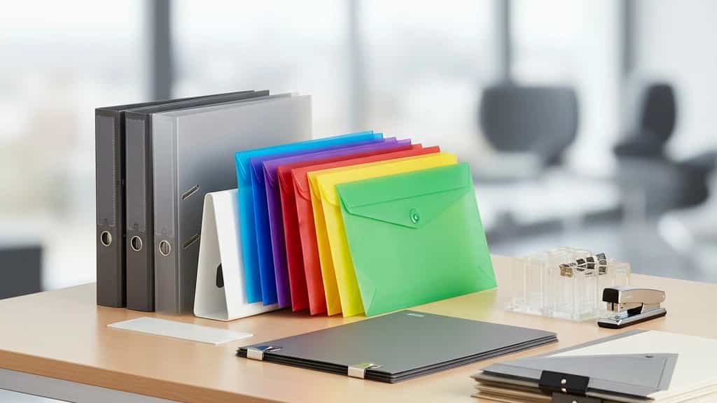 فروش کلاسور طلقی A4 برای مدارک در فروشگاه مارال تحریر